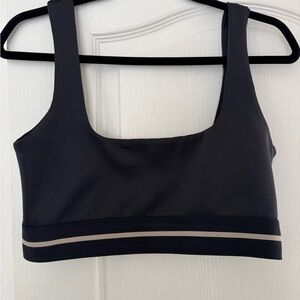 Shop Tan Lines by Sivan Ayla sports bra tank- black size XL